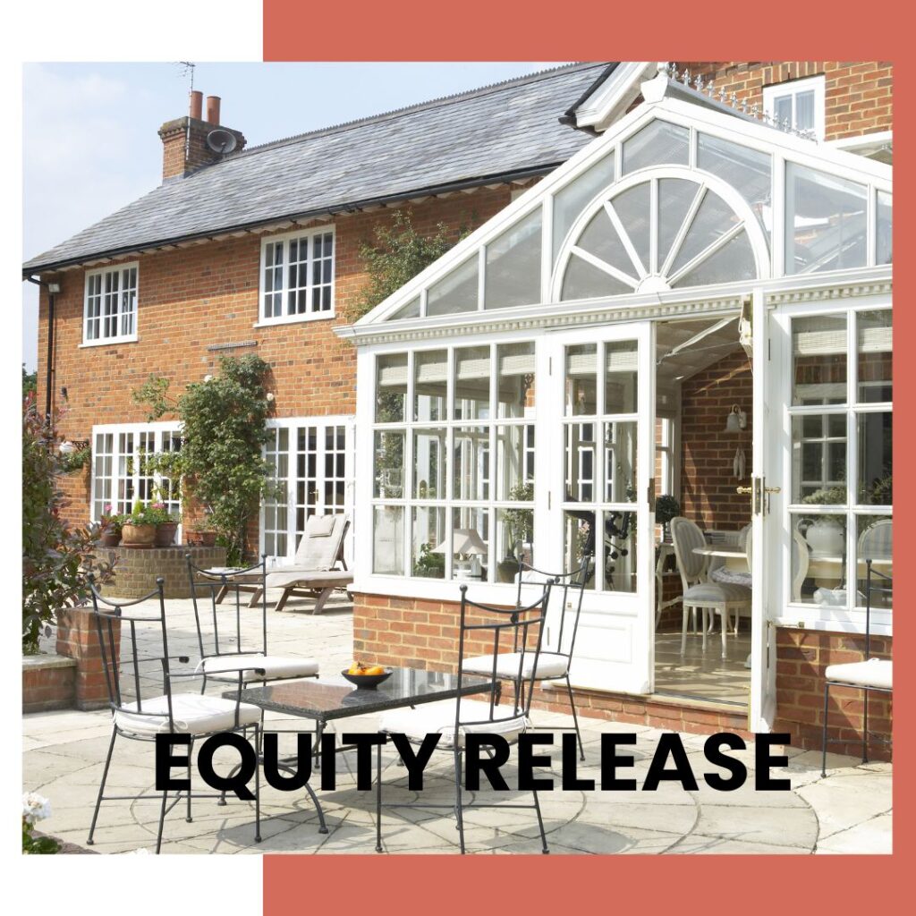 Build a conservatory with equity release finance